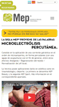 Mobile Screenshot of microelectrolisis.com